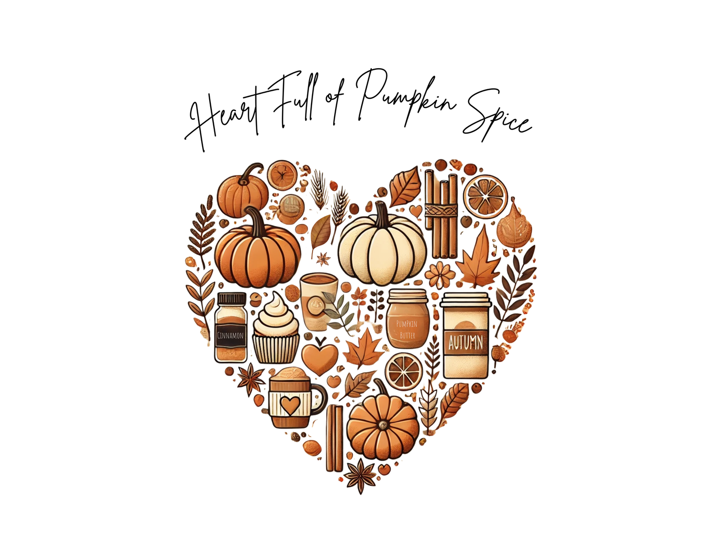Heart Full of Pumpkin Spice Women's Tee