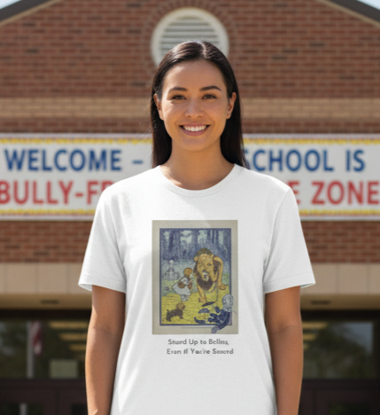 Wizard of Oz Tee - Stand Up to Bullies Unisex Crewneck Tee