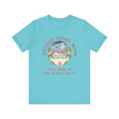 Jolliest Christmas School Tee - Personalizable Title