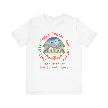 Jolliest Christmas School Tee - Personalizable Title