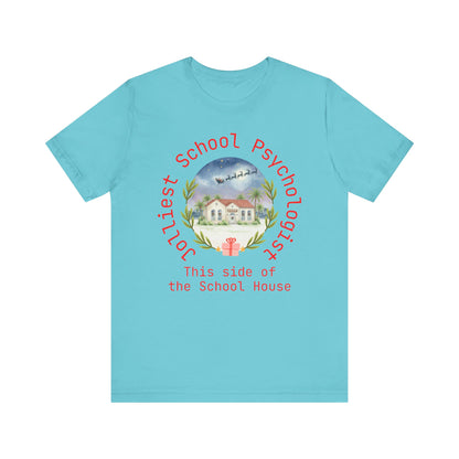 Jolliest Christmas School Tee - Personalizable Title