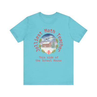 Jolliest Christmas School Tee - Personalizable Title