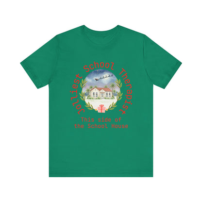 Jolliest Christmas School Tee - Personalizable Title