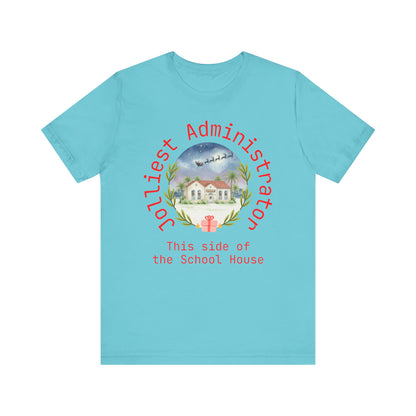 Jolliest Christmas School Tee - Personalizable Title