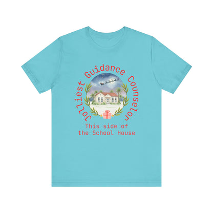 Jolliest Christmas School Tee - Personalizable Title