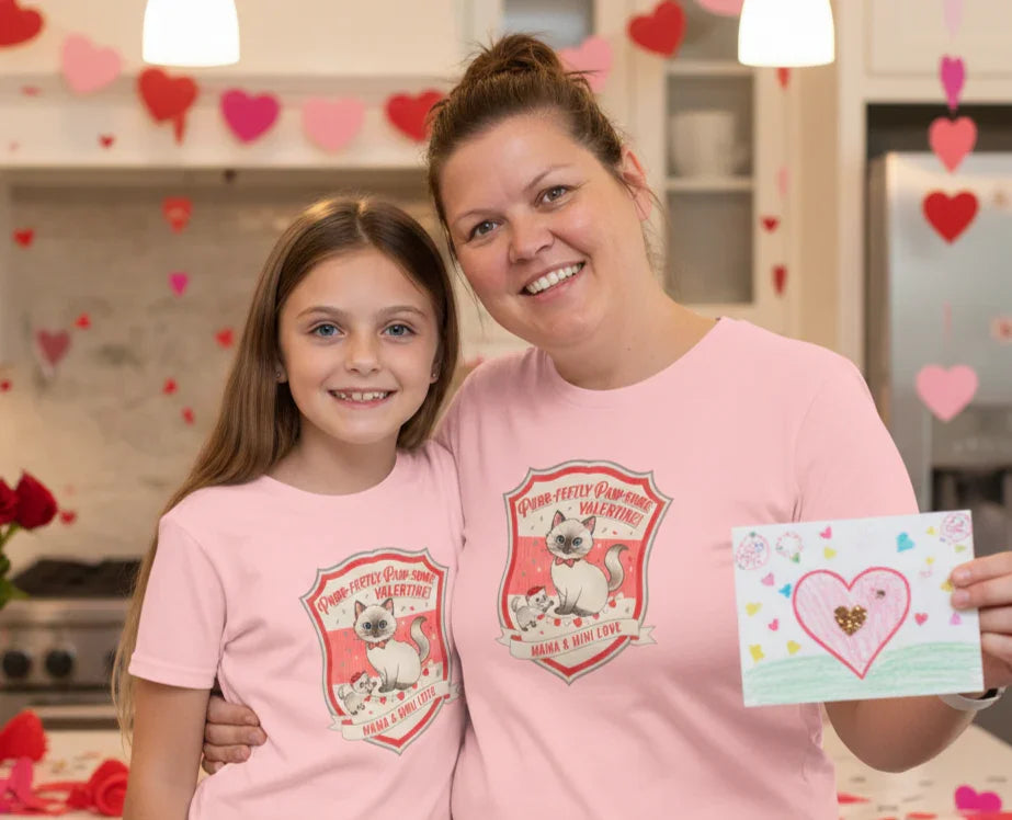 Mama & Mini Love Youth Matching Valentine Shirts