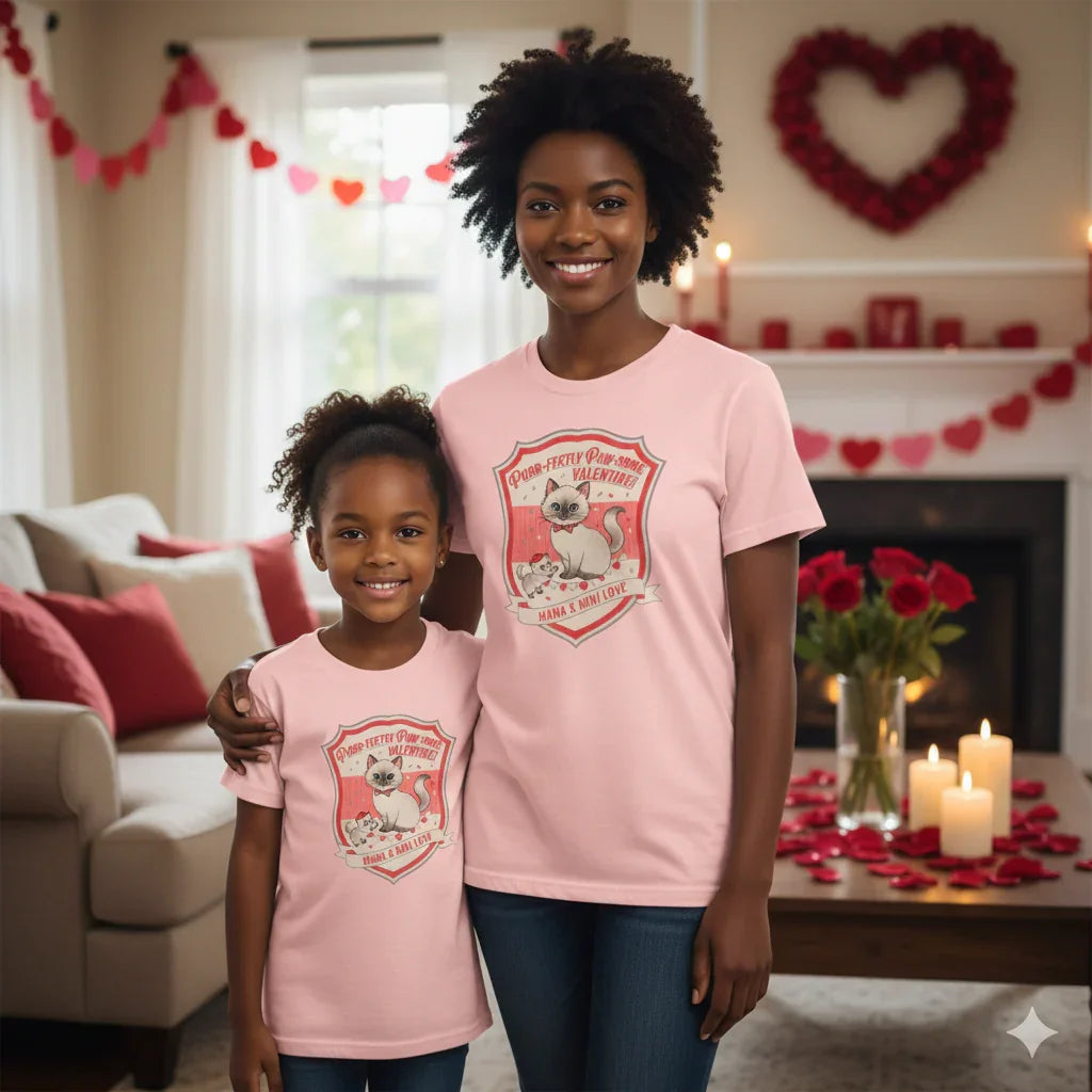 Mama & Mini Love Youth Matching Valentine Shirts