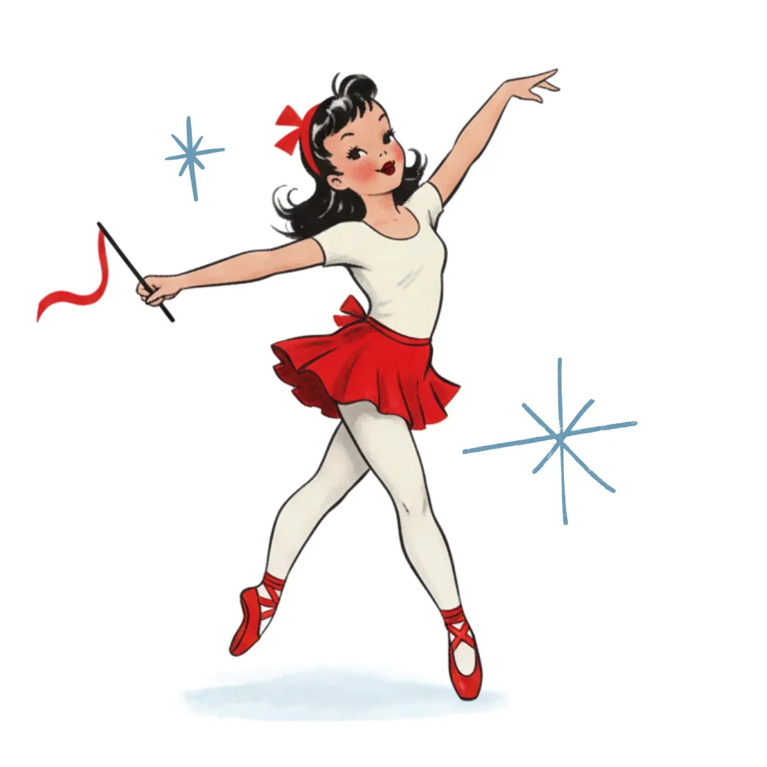 Retro Dancer Tee | Women’s Mid-Century Graphic