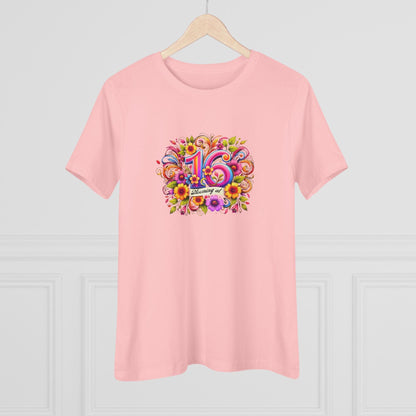 Blooming at 16 - A Beautiful Blossom 🌺 - Women's Softstyle Tee - Whippie's