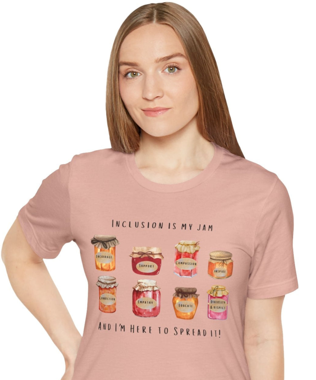 Inclusion Is My Jam Unisex Tee - Spread Kindness!