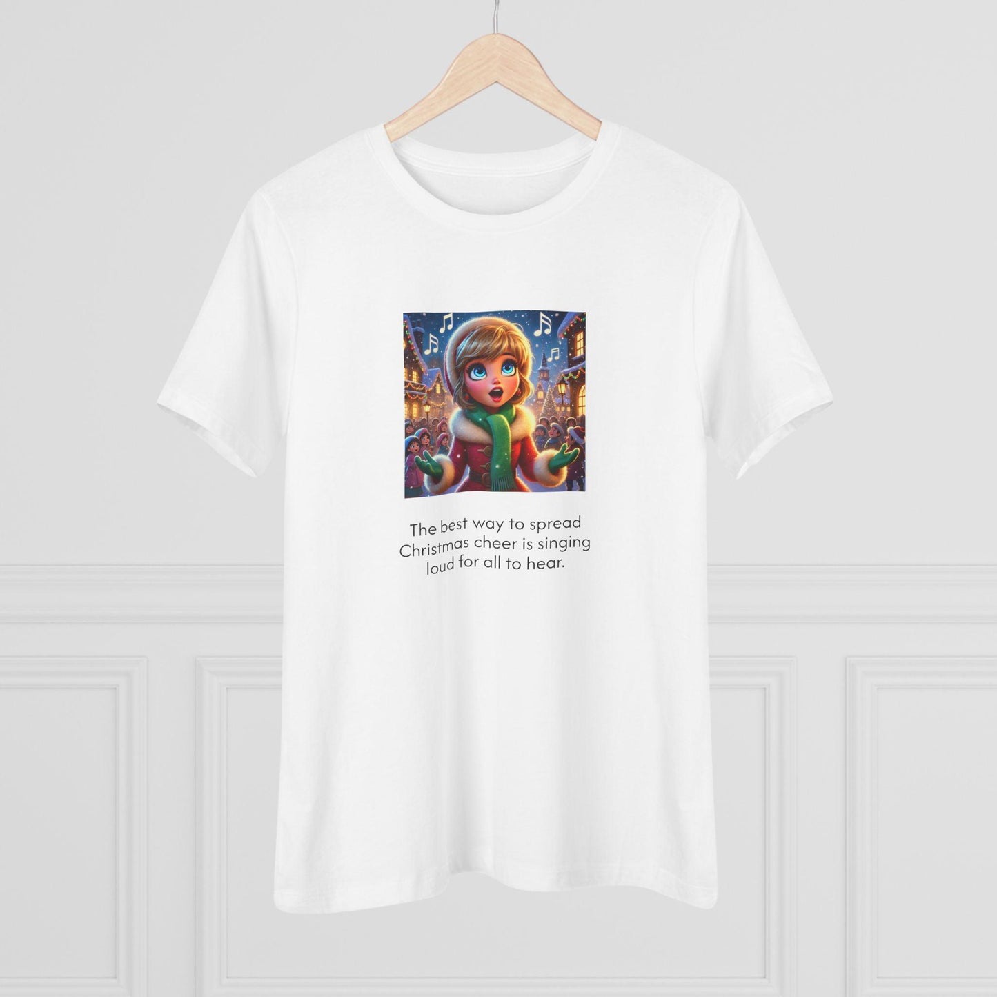 Caroler - Christmas Cheer - BHB Girl - Women's Tee - Whippie's