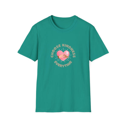Choose Kindness Everytime - Spread the Love ❤️ - Unisex T-Shirt - Whippie's