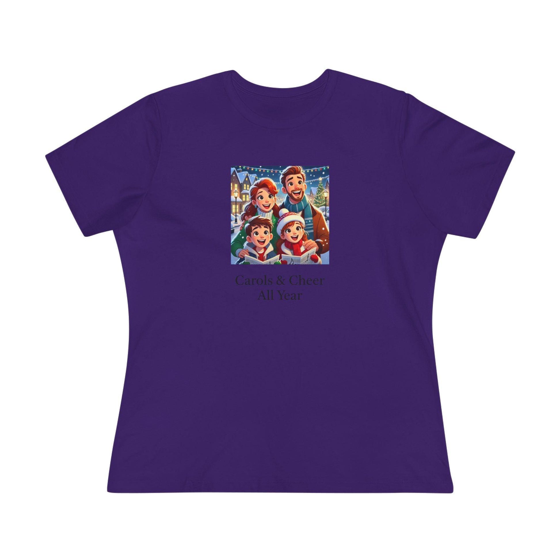 Carols & Cheer All Year - Women's Softstyle Tee - Whippie's