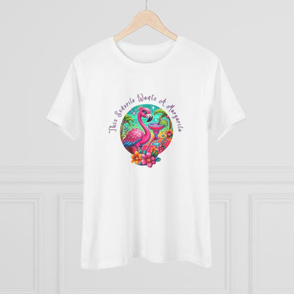 This Señorita Wants a Margarita - Women's Cotton Tee 🦩🍹 - Whippie's