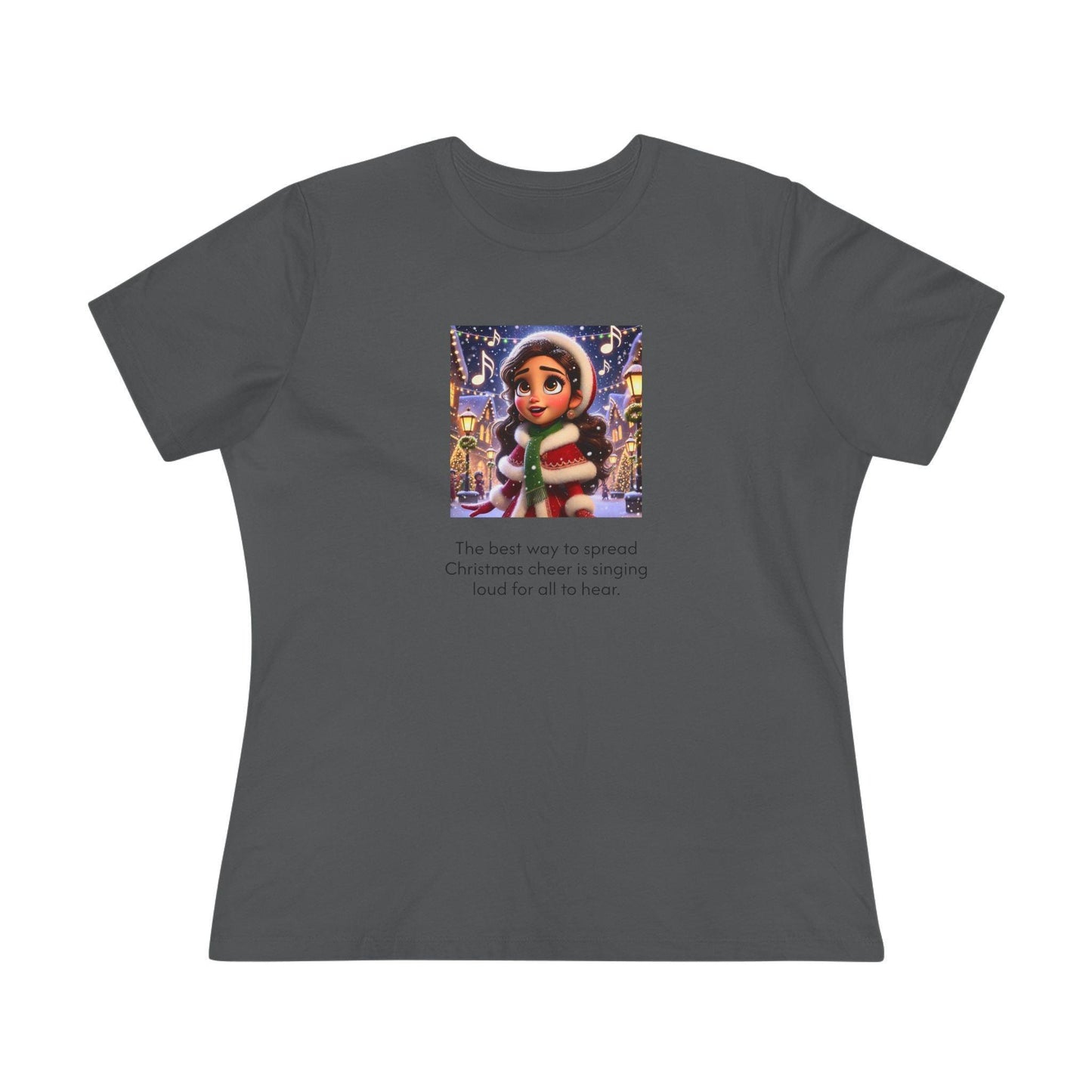 Caroler - Christmas Cheer - BHBE Girl - Women's Softstyle Tee - Whippie's