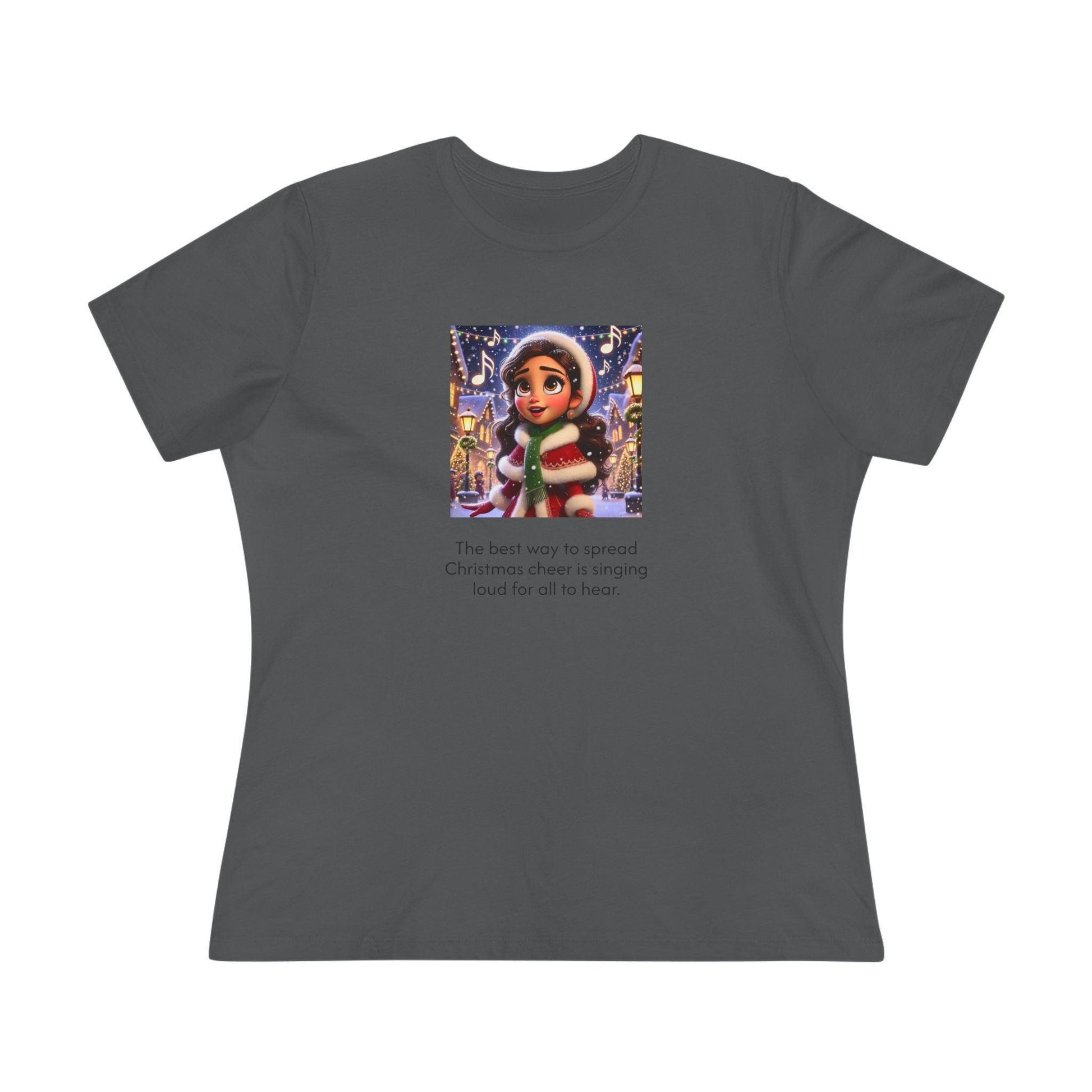 Caroler - Christmas Cheer - BHBE Girl - Women's Softstyle Tee - Whippie's