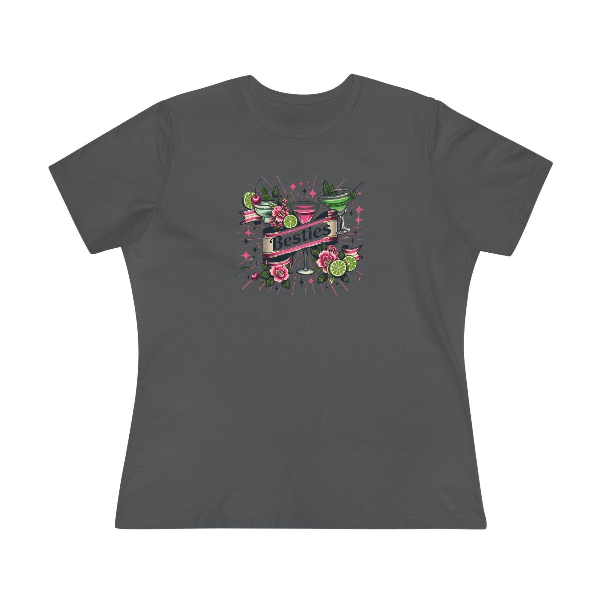 Besties - Three Cocktails - Women's Softstyle Tee - Whippie's