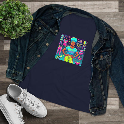 Dance Mom: You've Got This - Blue Hair Mom- You've Got This - Women's Softstyle Tee - Whippie's