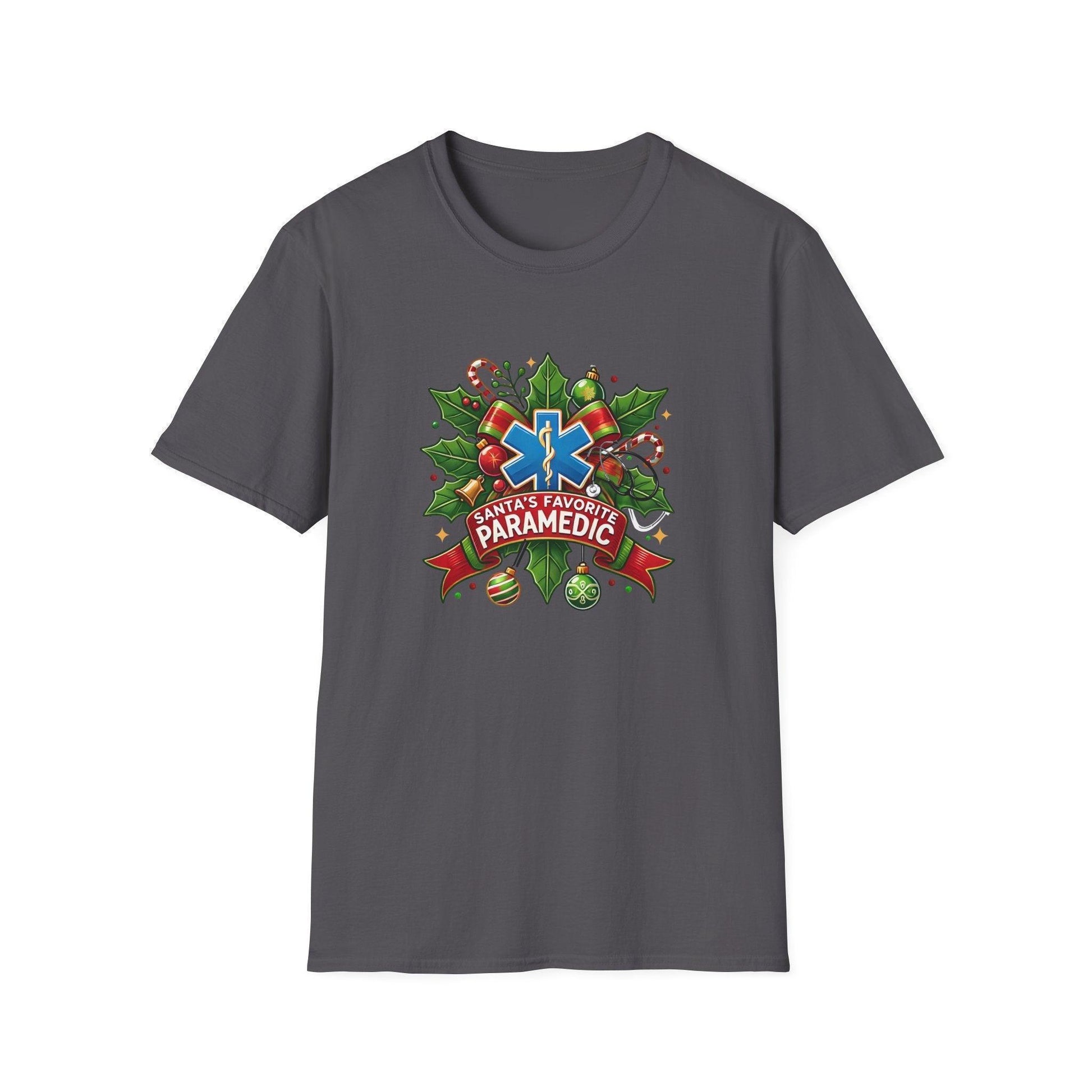 Santa's Favorite Paramedic Unisex Tee 🚑🎅 - Whippie's