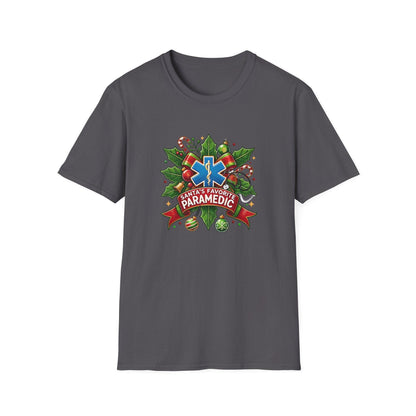 Santa's Favorite Paramedic Unisex Tee 🚑🎅 - Whippie's