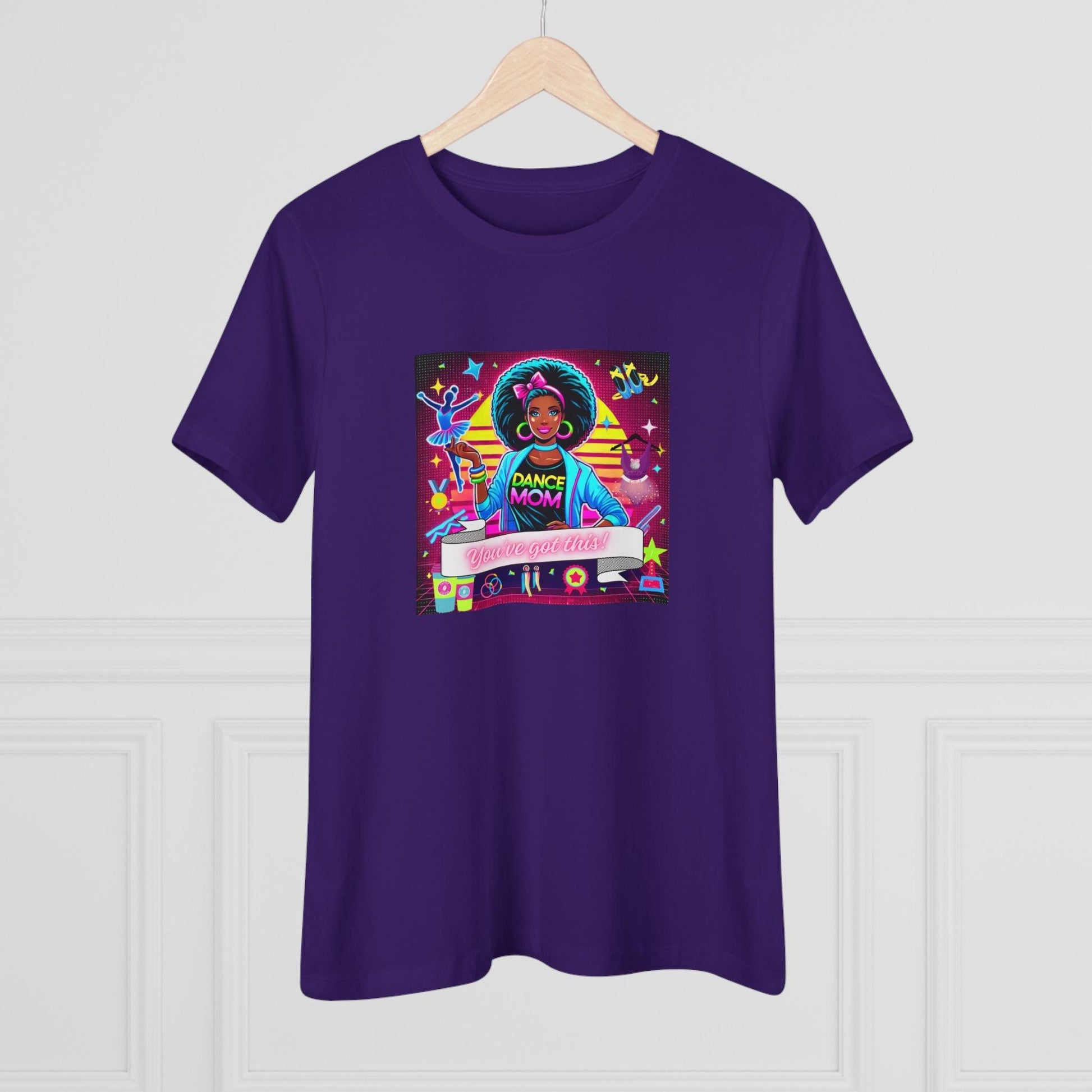 You've Got This! Dance Mom (Black Mom) - A Sparkling Performance ⭐️ Women's Softstyle Tee - Whippie's