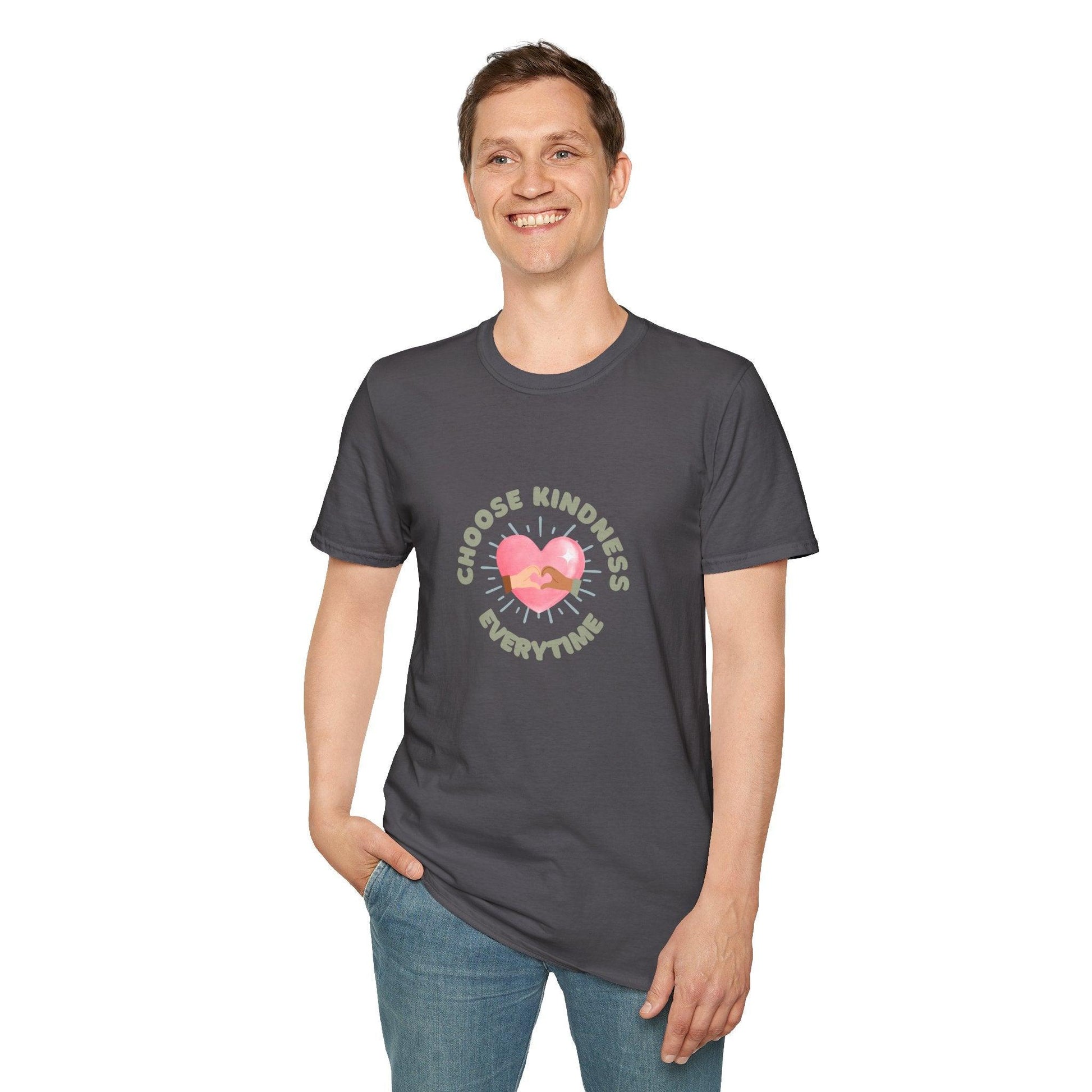 Choose Kindness Everytime - Spread the Love ❤️ - Unisex T-Shirt - Whippie's