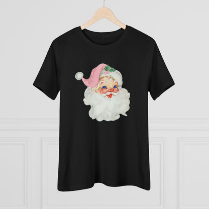 Blue-Eyed Santa Tee - Santa's Got the Blues (and We Love It!) 💙🎅 - Women's Softstyle Tee - Whippie's