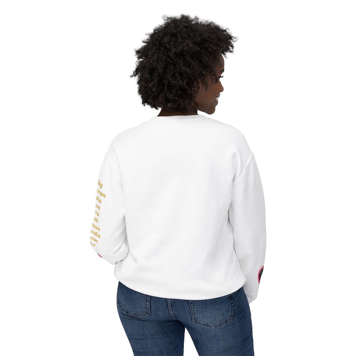 Grandma's Grandkids Crewneck Sweatshirt ✨ A grandma's love knows no bounds! Personalizable - Whippie's