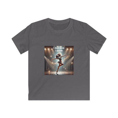 I Don’t Sweat, I Sparkle: Brunette Dancer Youth T-Shirt - Whippie's