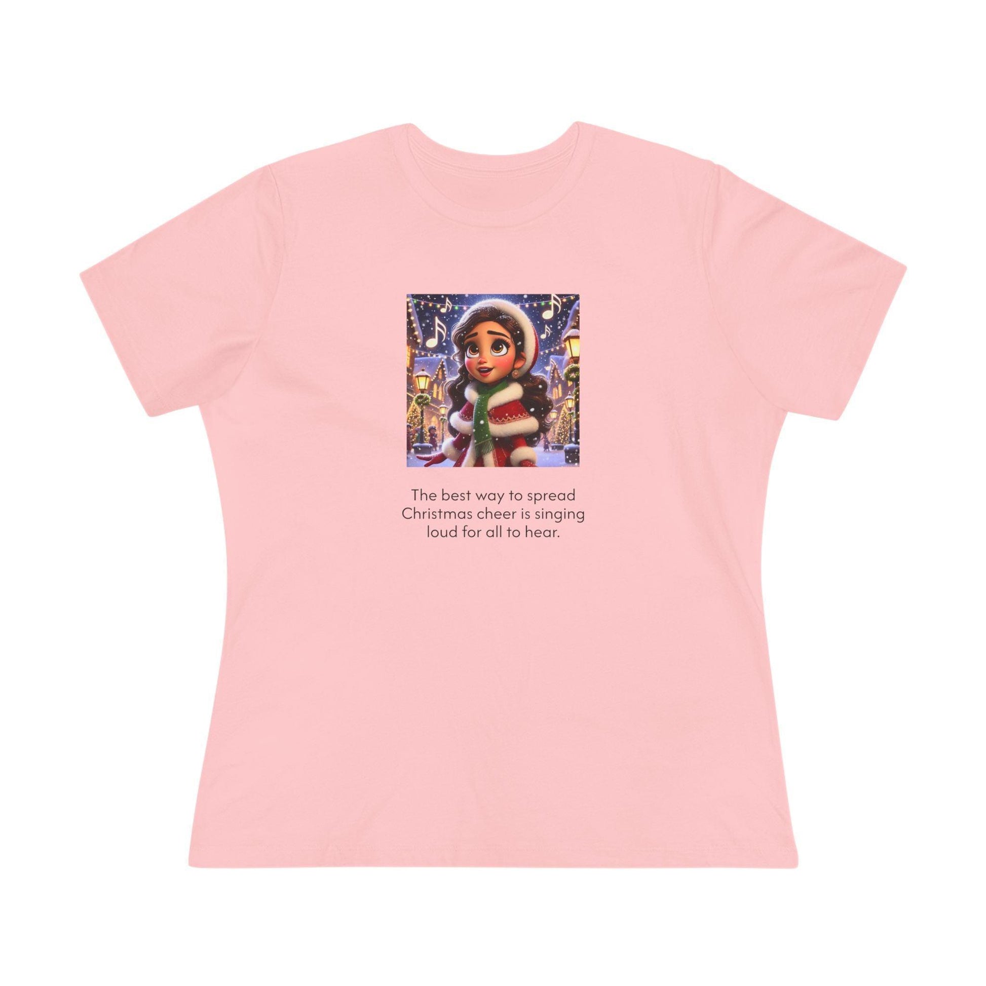 Caroler - Christmas Cheer - BHBE Girl - Women's Softstyle Tee - Whippie's