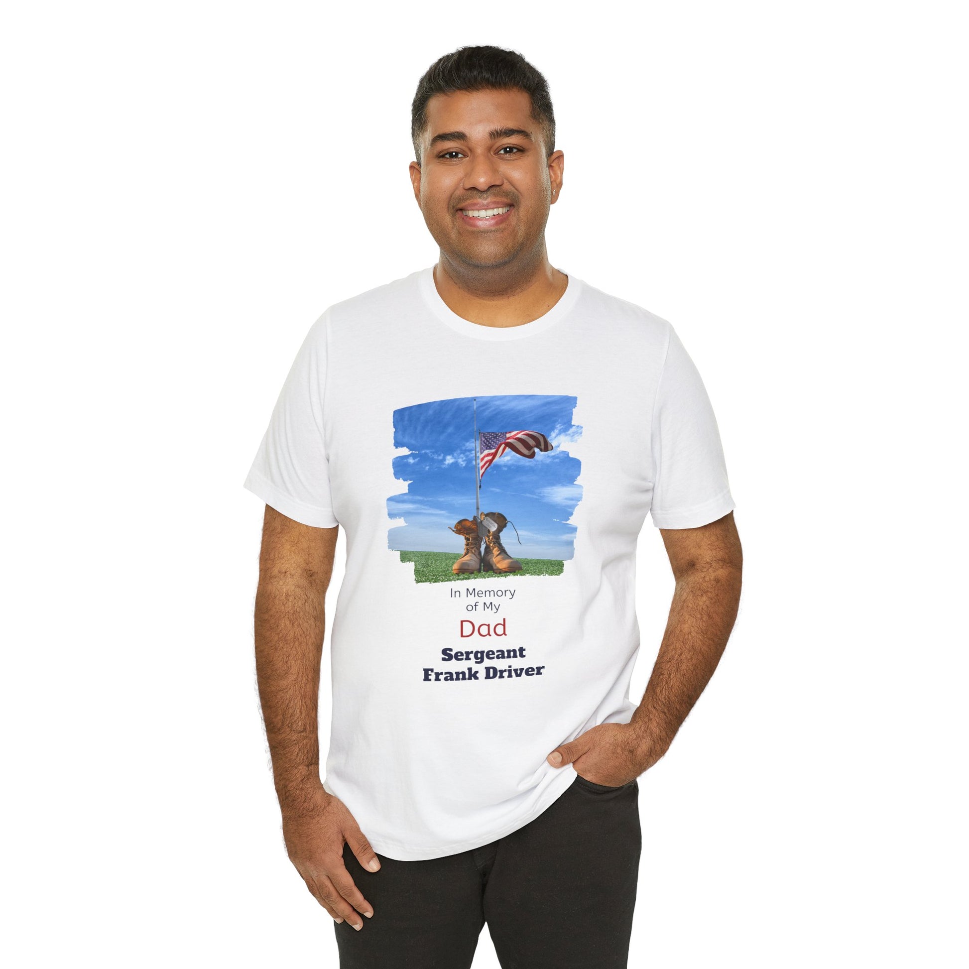 Memorial Day Military Boots Unisex Tee - Personalizable - Whippie's