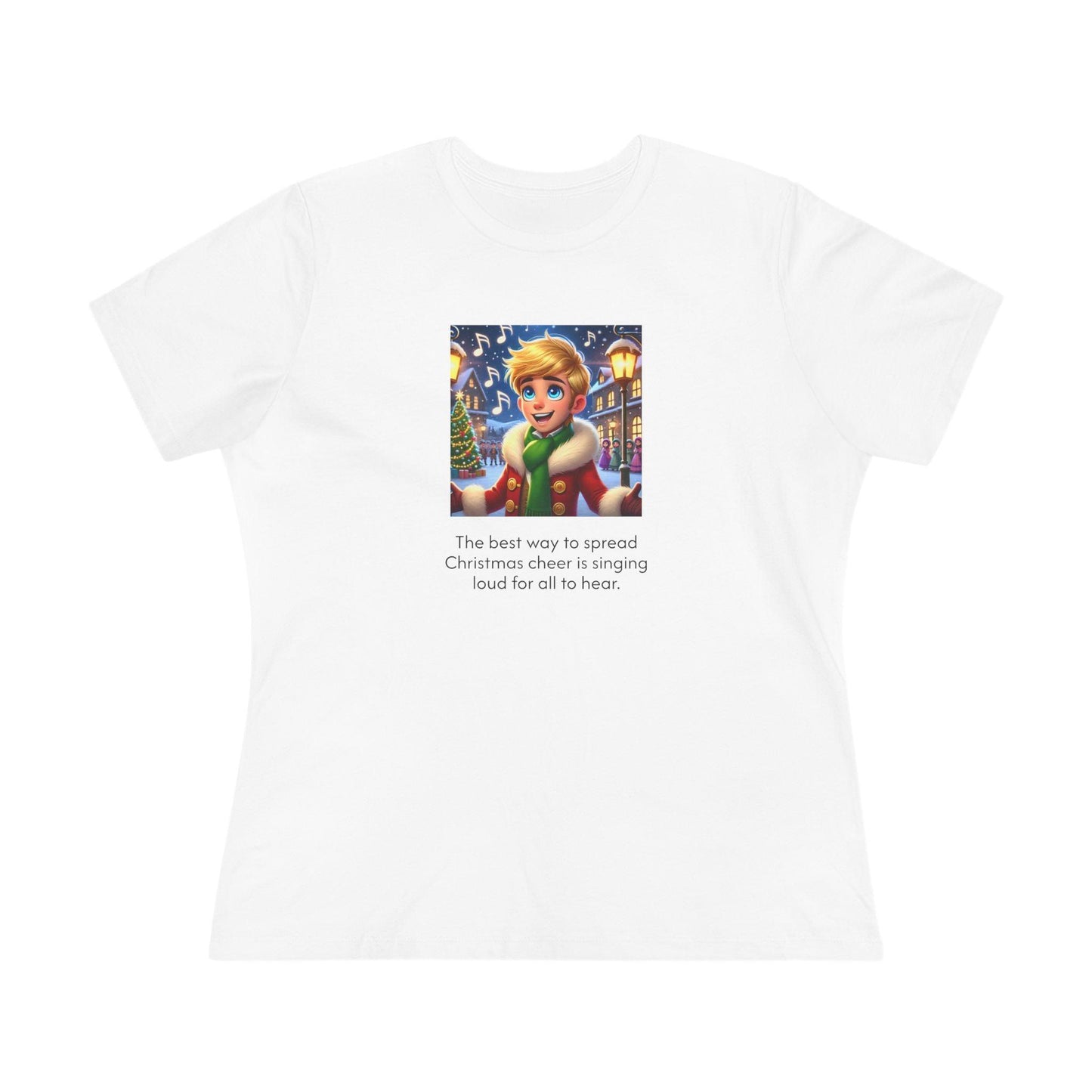 Caroler - Christmas Cheer - BHB Boy - Women's Tee - Whippie's