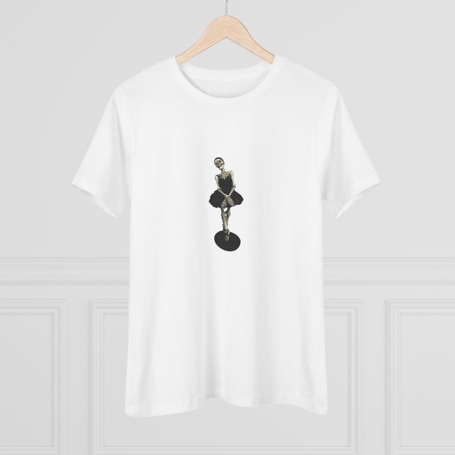 Ballerina Bones - Spooktacularly Stylish! ☠️🩰 - Women's Softstyle Tee - Whippie's