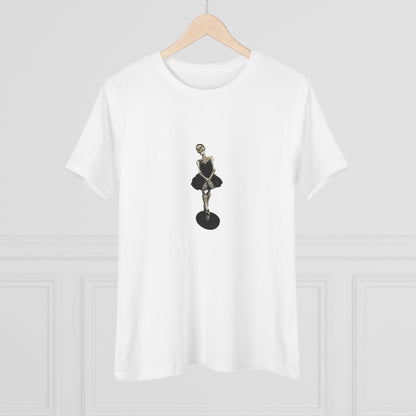 Ballerina Bones - Spooktacularly Stylish! ☠️🩰 - Women's Softstyle Tee - Whippie's