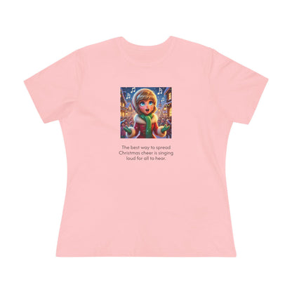 Caroler - Christmas Cheer - BHB Girl - Women's Tee - Whippie's
