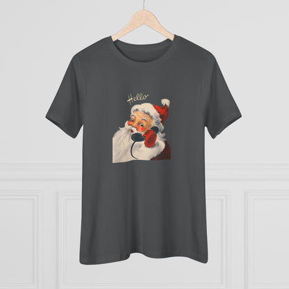 Santa's Calling to say Hello - Women's Tee - Whippie's