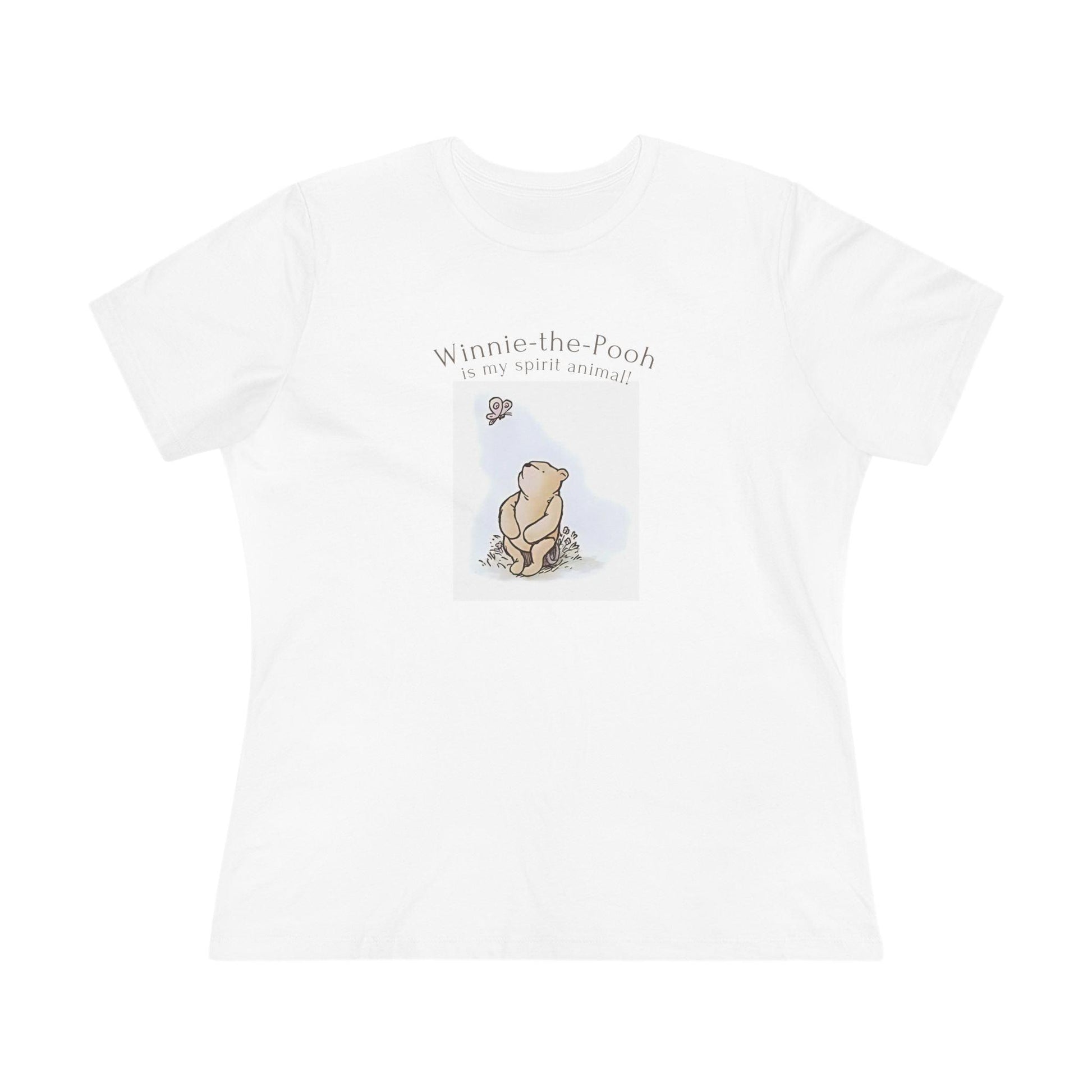 Winnie the Pooh is My Spirit Animal - Women's Softstyle Tee - Whippie's