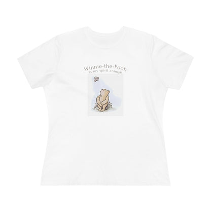 Winnie the Pooh is My Spirit Animal - Women's Softstyle Tee - Whippie's