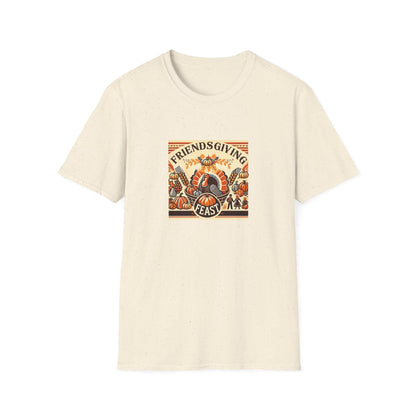 Friendsgiving Feast - A Harvest of Gratitude 🍂🦃 - Unisex T-Shirt - Whippie's