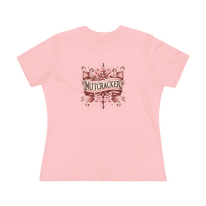 Nutcracker Crest - A Classic Christmas 🎄 - Women's Softstyle Tee - Whippie's