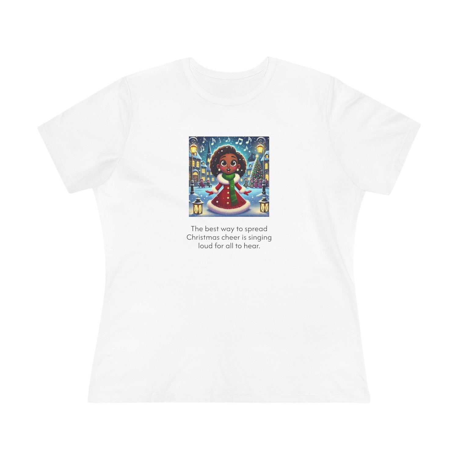 Caroler - Christmas Cheer - Younger BH Girl - Women's Tee - Whippie's