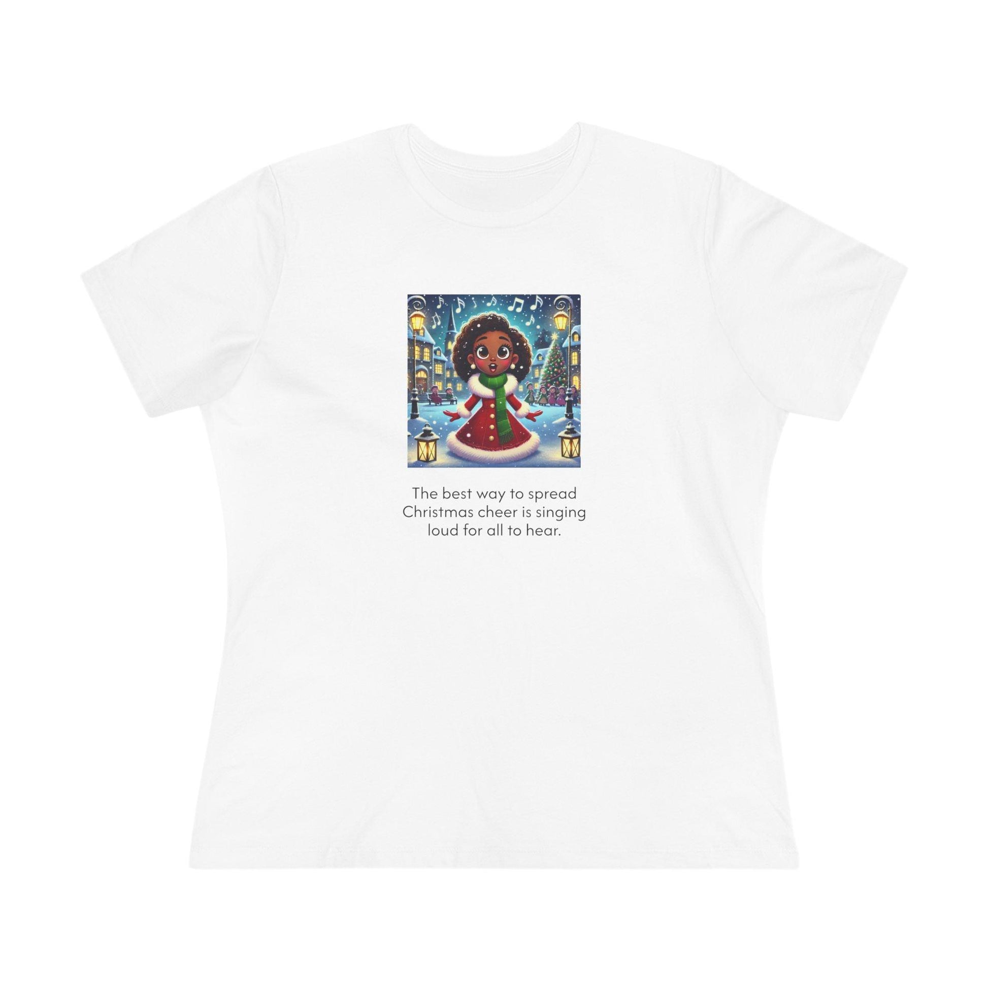 Caroler - Christmas Cheer - Younger BH Girl - Women's Tee - Whippie's