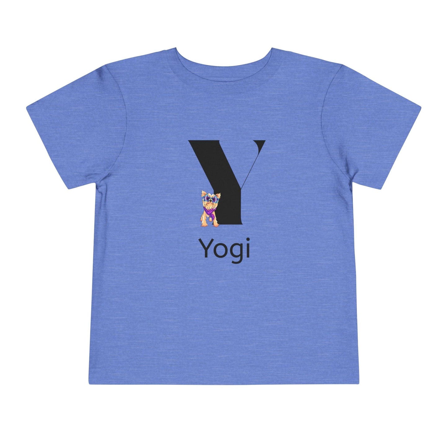 Alphabet Adventures: Letter Y - Yappy Yorkie Toddler Tee - Personalizable - Whippie's