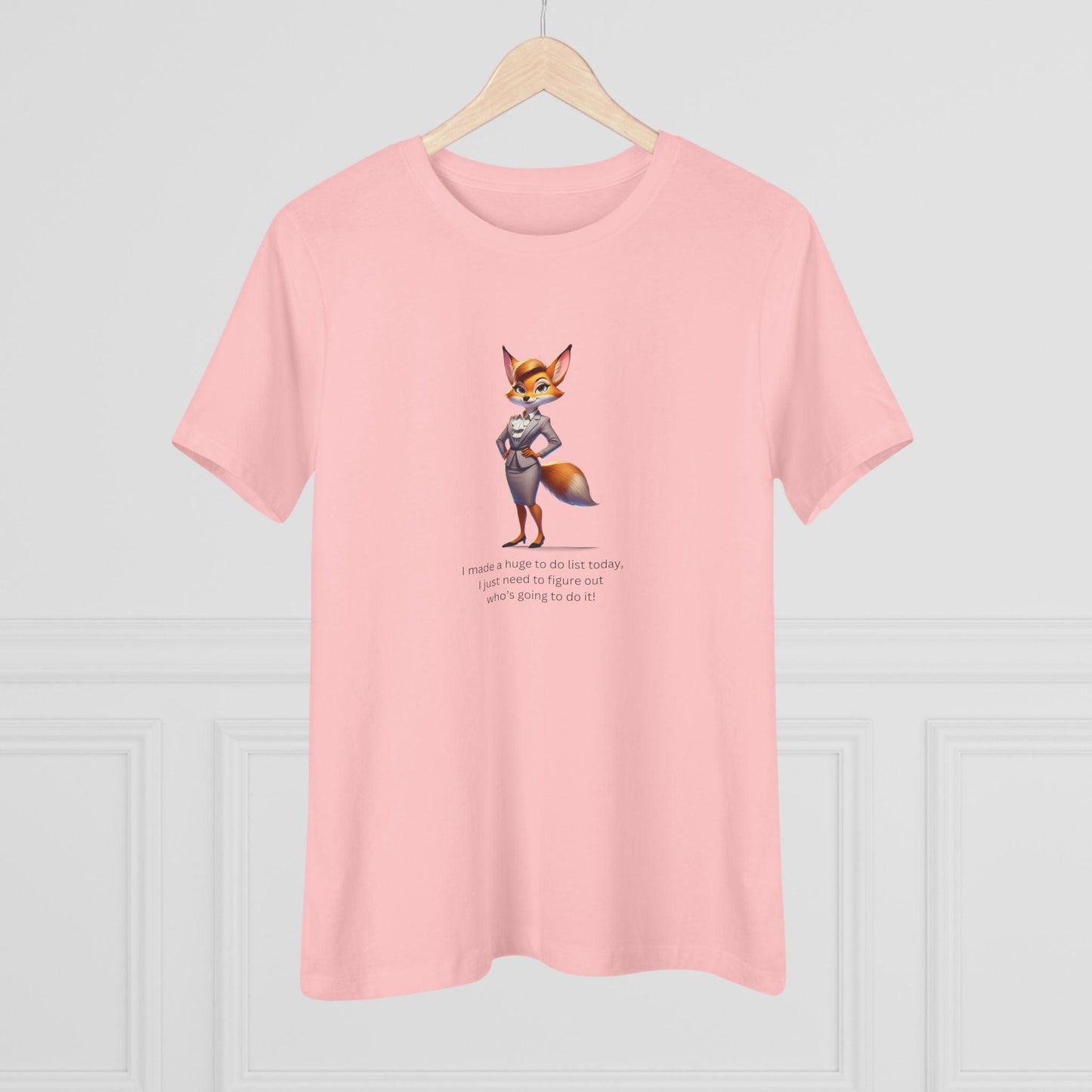 "To-Do List" Women's Tee - Who's Doing This?! 🦊📝 - Women's Tee - Whippie's