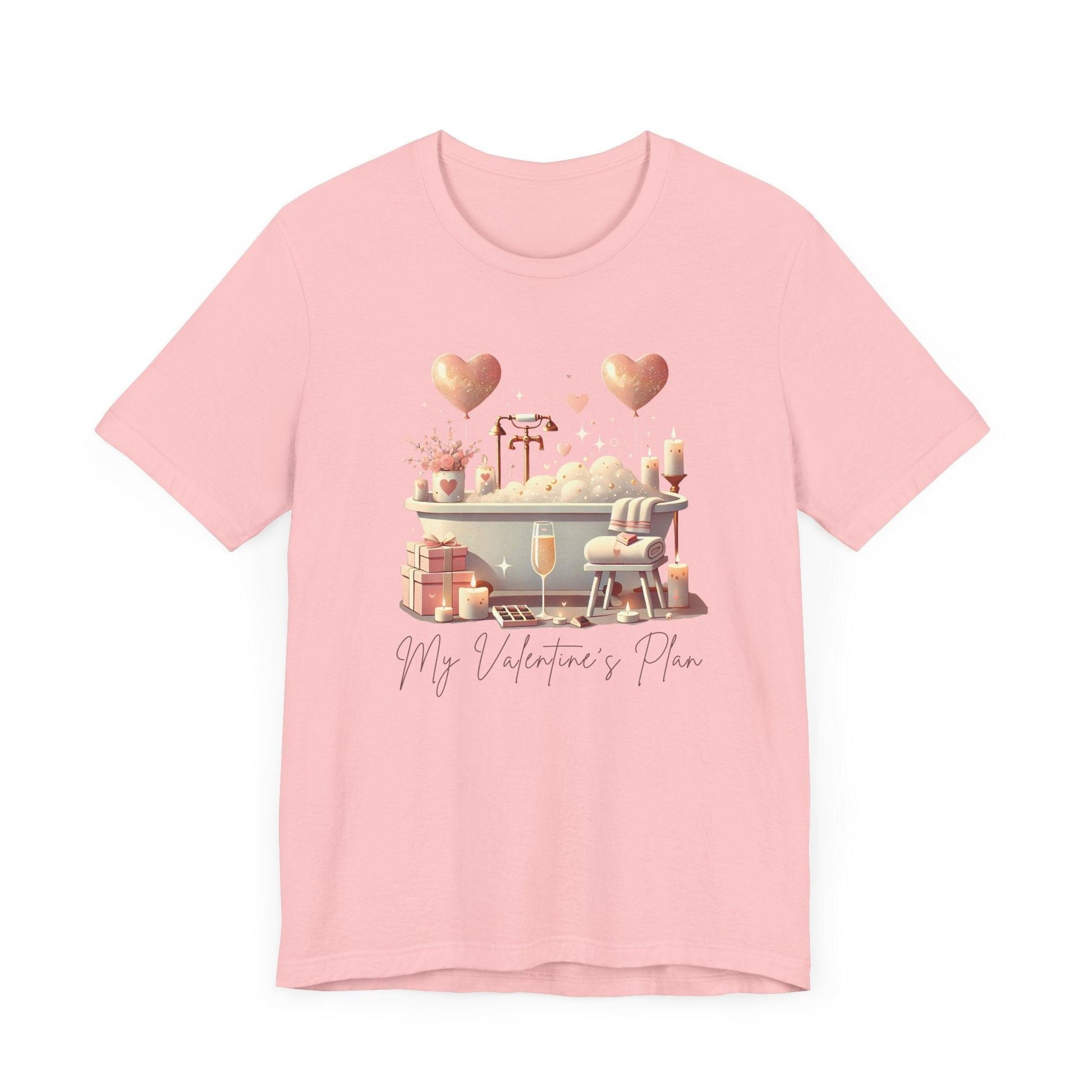 💖 My Valentine's Plan vs. Reality 🛁 Unisex Jersey Tee ✨ Expectation vs. Reality, the Valentine's Day edition! - Whippie's