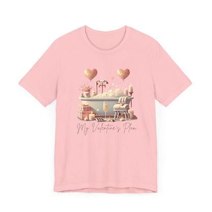 💖 My Valentine's Plan vs. Reality 🛁 Unisex Jersey Tee ✨ Expectation vs. Reality, the Valentine's Day edition! - Whippie's