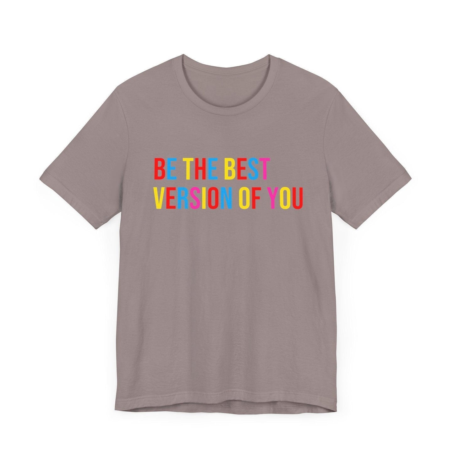 ✨ BE THE BEST VERSION OF YOU ✨ Unisex Jersey Tee 🌈 - Whippie's