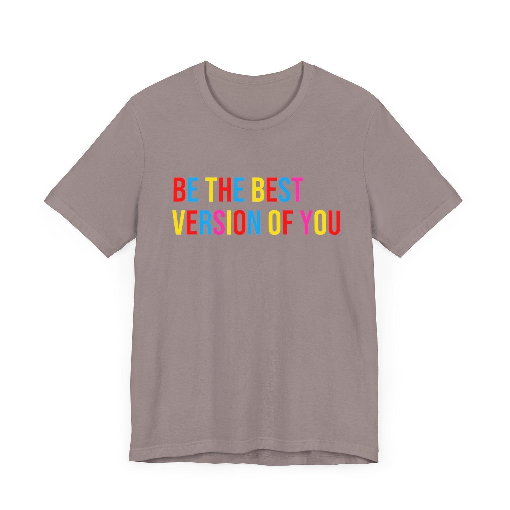 ✨ BE THE BEST VERSION OF YOU ✨ Unisex Jersey Tee 🌈 - Whippie's