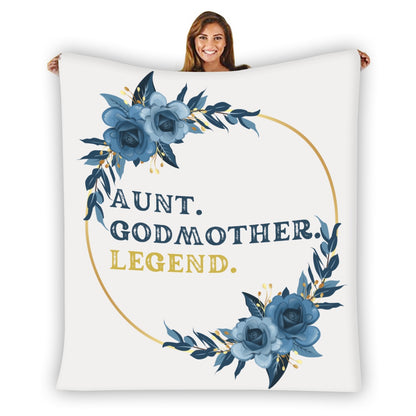 Aunt Godmother Legend Fleece Blanket - Whippie's