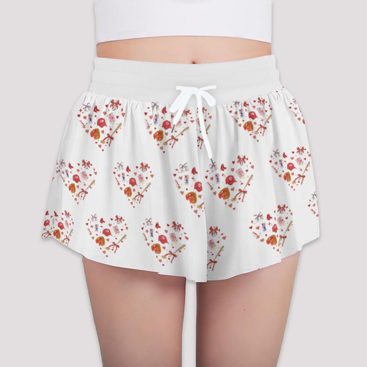 Red Sox Love Youth Butterfly Shorts - FREE Shipping! - Whippie's